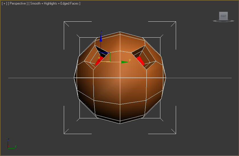 [3DSMax] Modeling A Smiley Smiley4