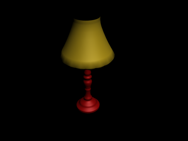 [3DSMax] Complete:Table Lamp CompleteLamp2