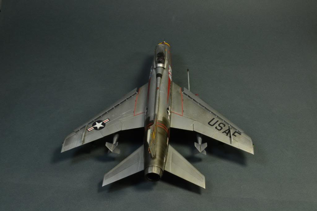 F-100D Super Sabre, 1/48 Trumpeter med Aires godis DSC_2635