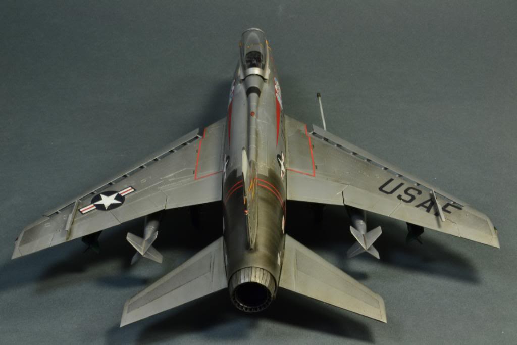 F-100D Super Sabre, 1/48 Trumpeter med Aires godis DSC_2668