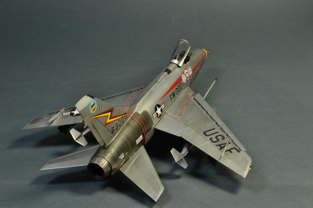 F-100D Super Sabre, 1/48 Trumpeter med Aires godis DSC_2670