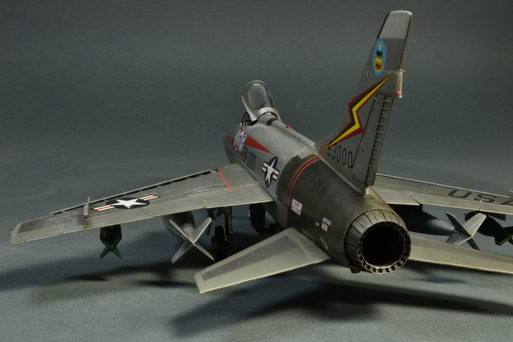 F-100D Super Sabre, 1/48 Trumpeter med Aires godis DSC_2699