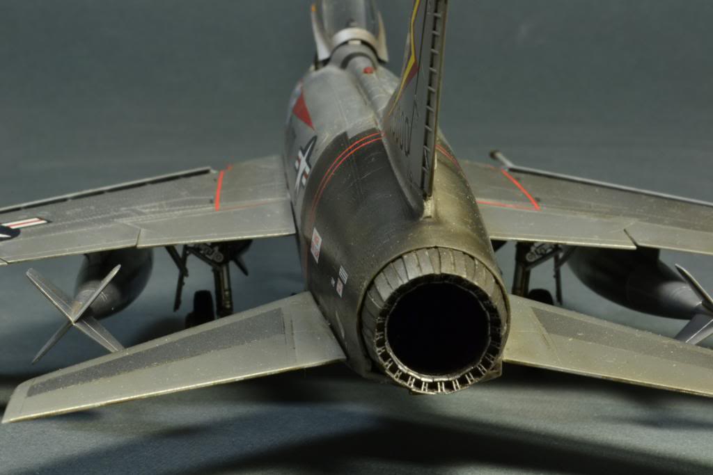 F-100D Super Sabre, 1/48 Trumpeter med Aires godis DSC_2701