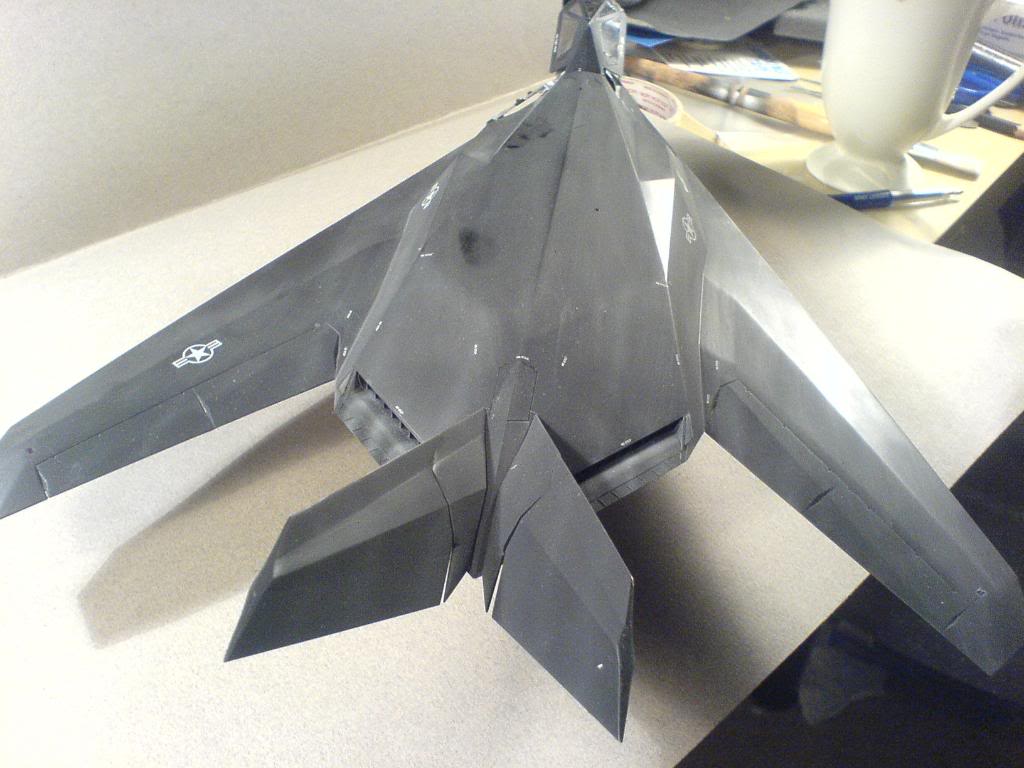 Tamyia F-117A  Nighthawk i 1/48 DSC01673