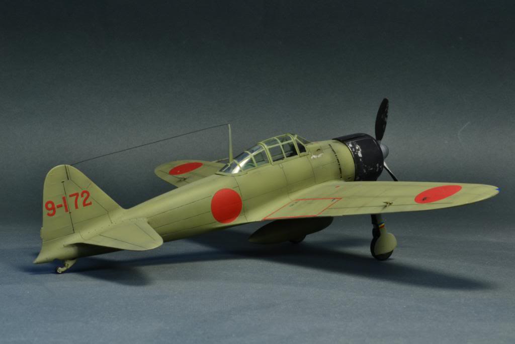 Mitsubishi A6M2a type 11, Hasegawa 1/48 DSC_0550