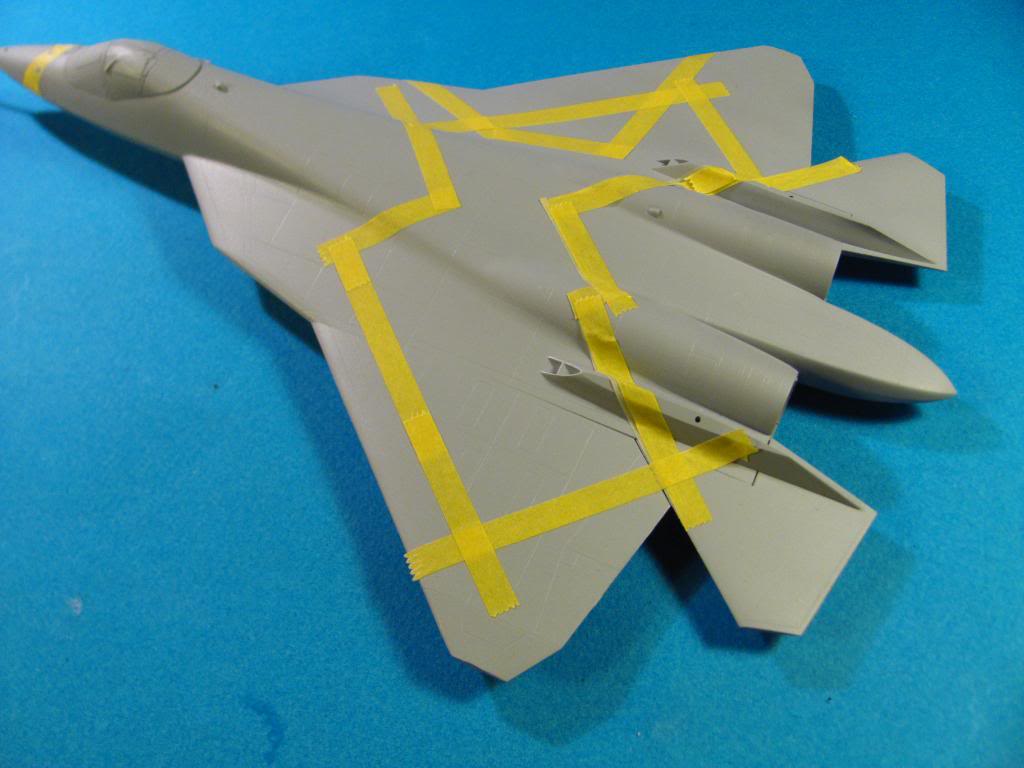 PAK-FA  Su-50/T-50,  Svezda 1/72 - Sida 2 IMG_2357