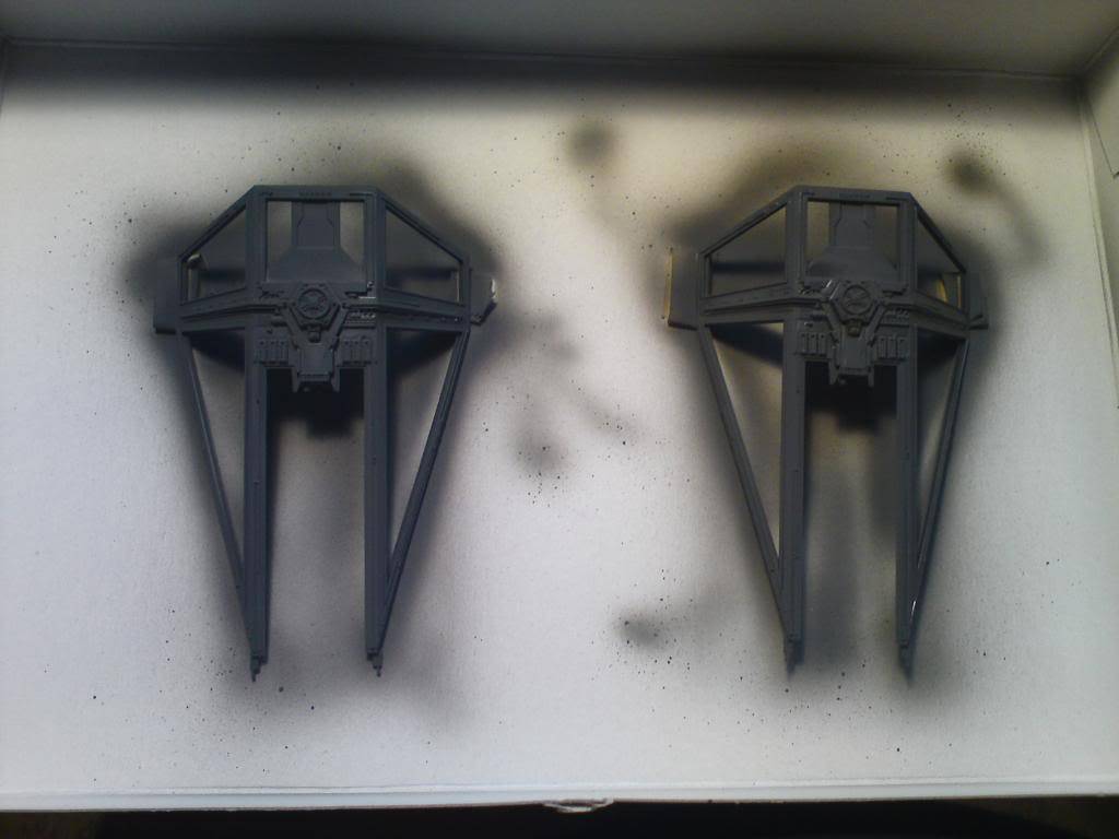 Siennar Fleet Systems TIE Interceptor, Fine Molds 1/72 DSC01390