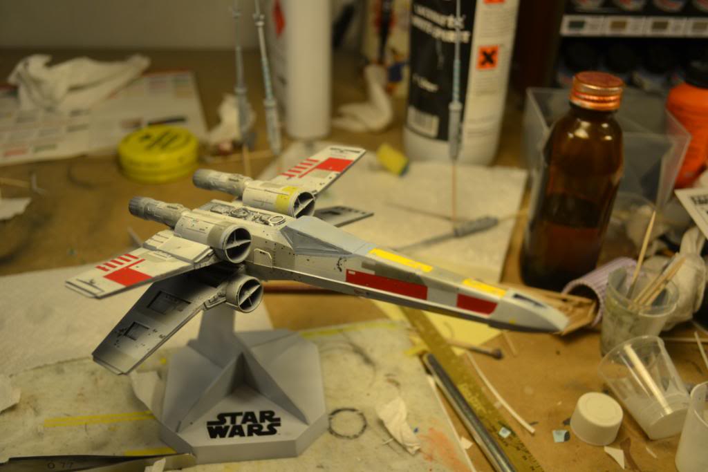 Incom Corporation T-65, X-wing space superiority fighter, 1/72 FineMolds - Sida 3 DSC_6683