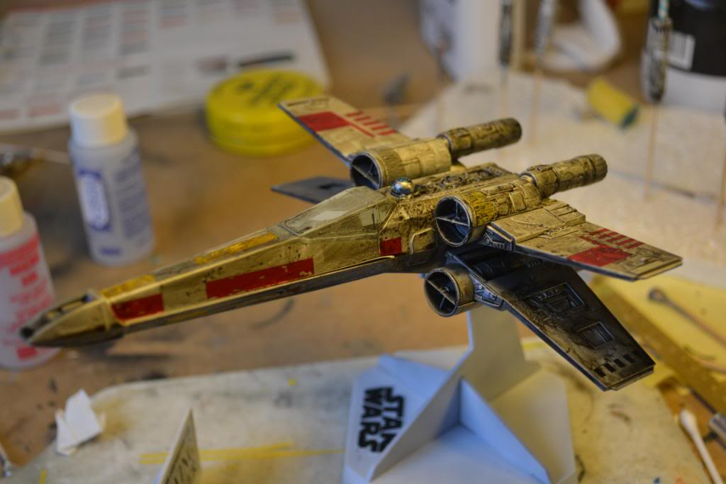 Incom Corporation T-65, X-wing space superiority fighter, 1/72 FineMolds - Sida 3 DSC_6687