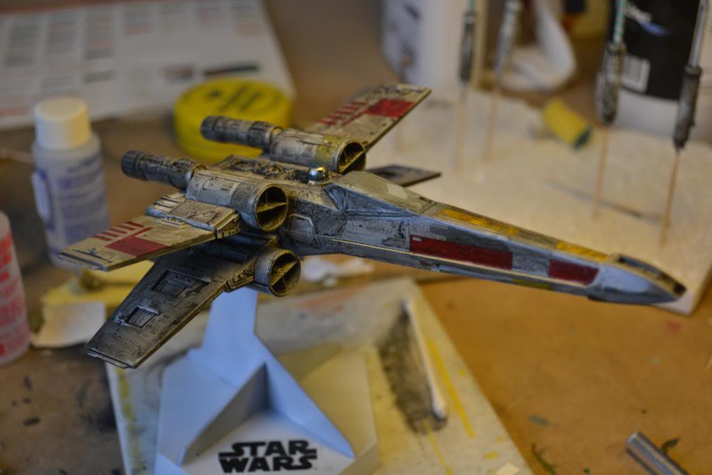 Incom Corporation T-65, X-wing space superiority fighter, 1/72 FineMolds - Sida 3 DSC_6688