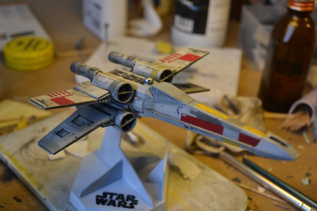 Incom Corporation T-65, X-wing space superiority fighter, 1/72 FineMolds - Sida 3 DSC_6692