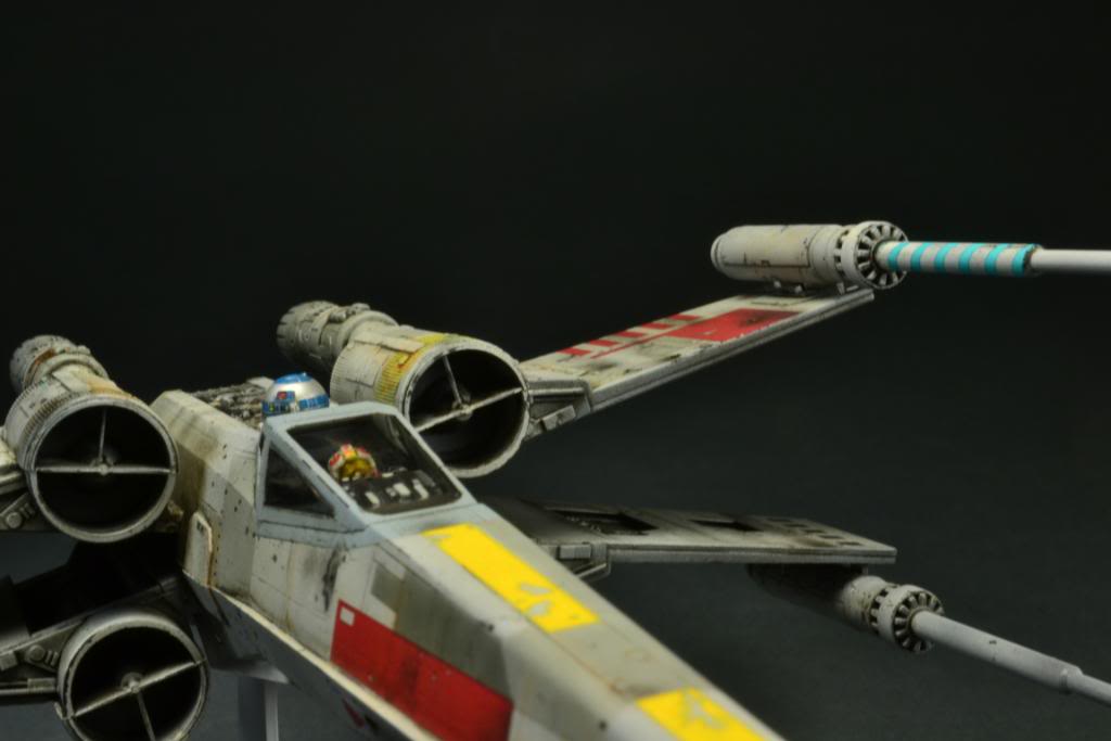 Incom Corporation T-65, X-wing space superiority fighter, 1/72 FineMolds DSC_6804
