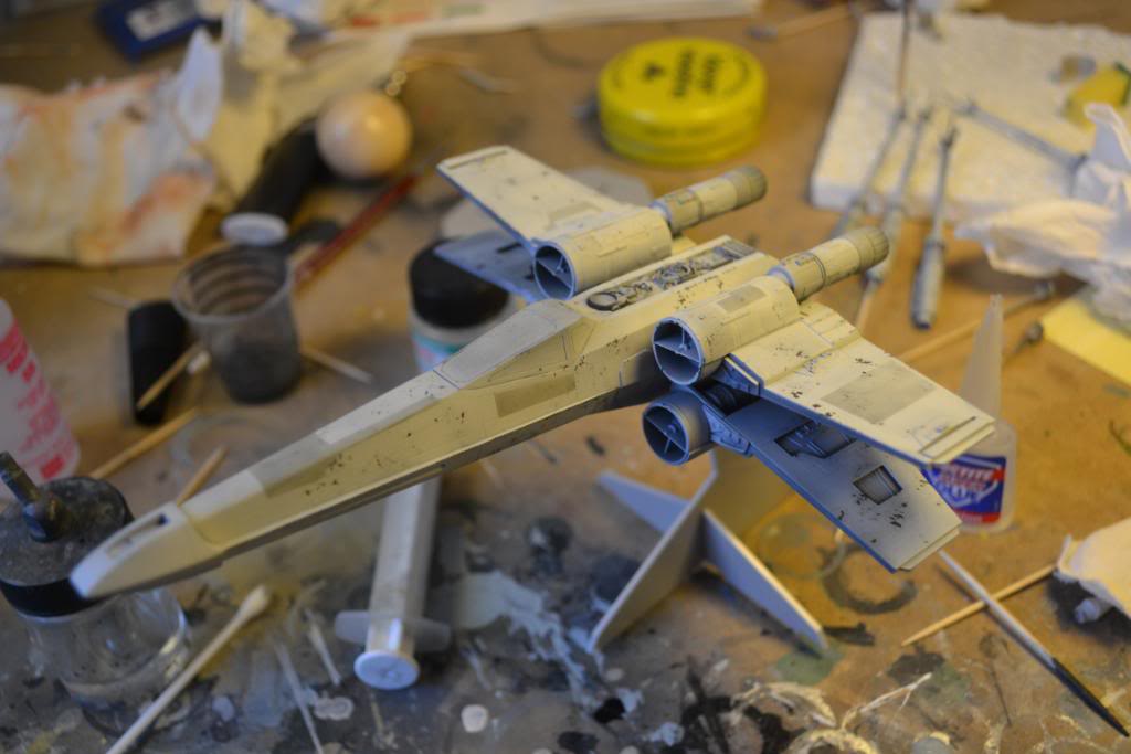 Incom Corporation T-65, X-wing space superiority fighter, 1/72 FineMolds - Sida 2 DSC_6664