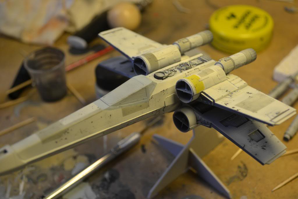 Incom Corporation T-65, X-wing space superiority fighter, 1/72 FineMolds - Sida 2 DSC_6667