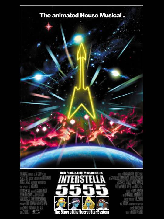 Interstella 5555: dal creatore di Capitan Harlock un lungometraggio musicale per i Daft Punk! Affiche20interstella205hj3