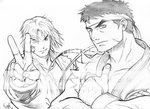 ANY ARTIST OUT THERE Ryu_and_Ken_sketch