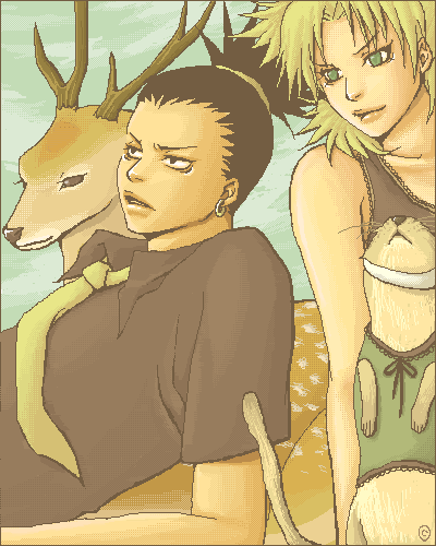 Iamgini cu Temari and Shikamaru. Sts1