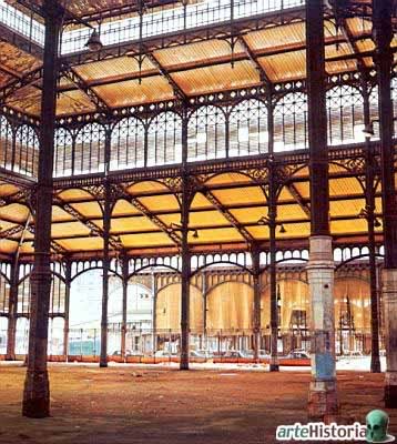 Arquitectura "esteampunk" real Baltard-LesHalles