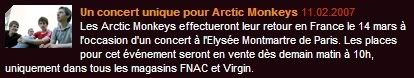 Arctic Monkeys Amelysee