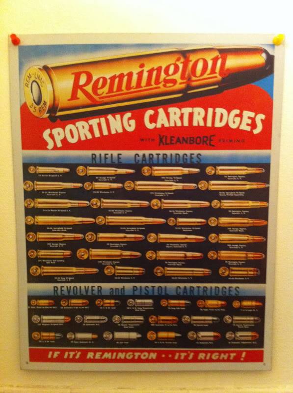 Poster antique Remington! IMG_0118