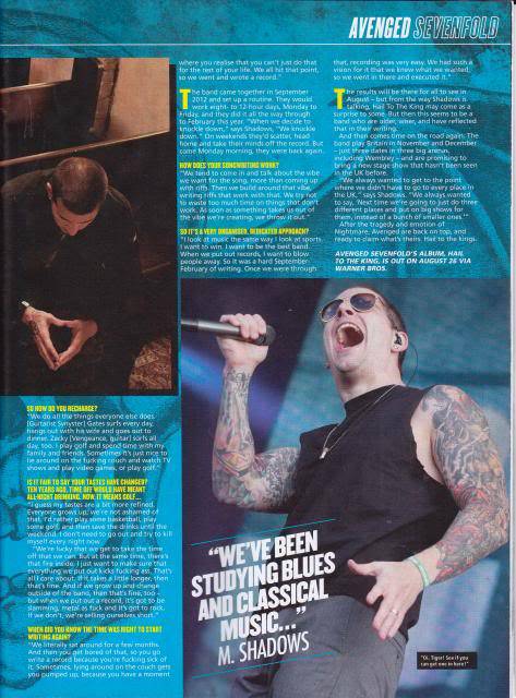 Avenged Sevenfold featured in Kerrang (Scans inside) Scan0004