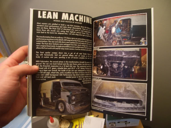 Custom Vanner Magazine Leanmachine