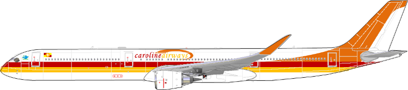 Caroline Airways | Information and Fleet AirbusA350-1000