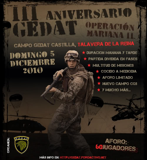 III ANIVERSARIO GEDAT "OPERACION MARIANA II" 5 DICIEMBRE Cartel-III-aniversario-Grande