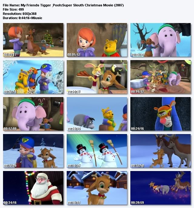  My Friends Tigger & Pooh - Super Sleuth Christmas Movie (2007) Navidad-1