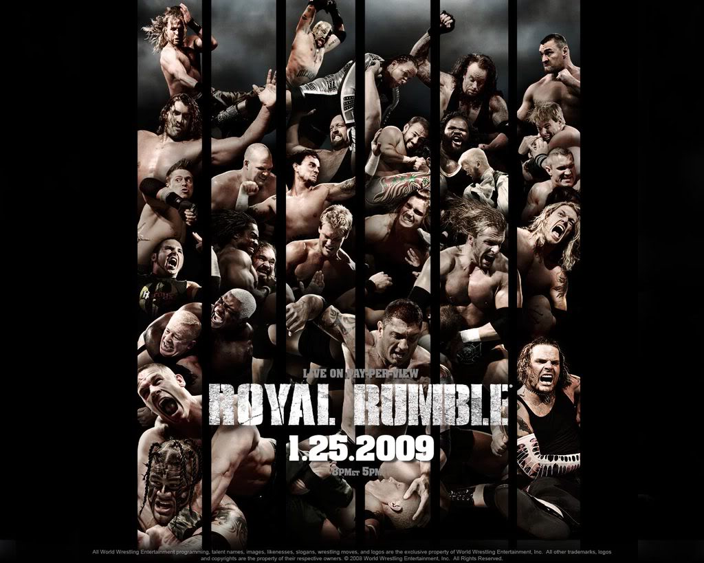 Cartelera De Royal Rumble 2009 WWE