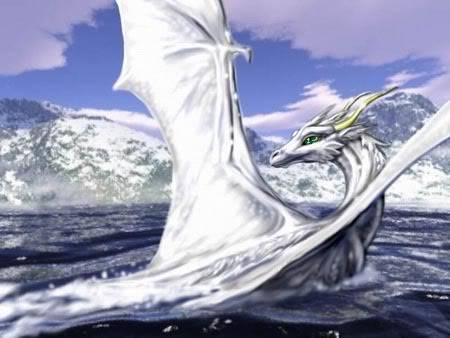 SnowFall, the New Ice Dragon Azaleadragon