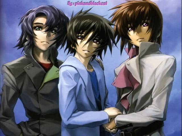 Mobile Suit Gundam Seed  Athrun_Shinn_Kira_01