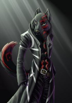 Shikaru The Demon of Darkness Wolf_Demon