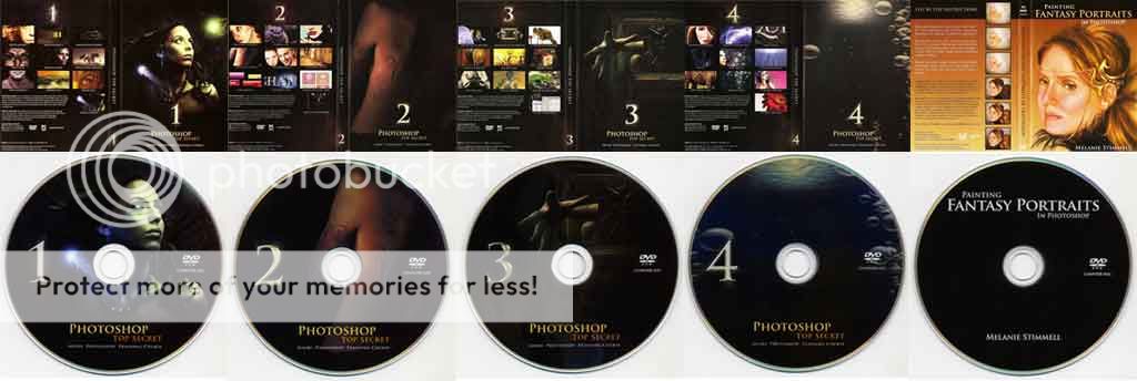 Five DVD PHOTOSHOP top secret FULL 6bmp17l