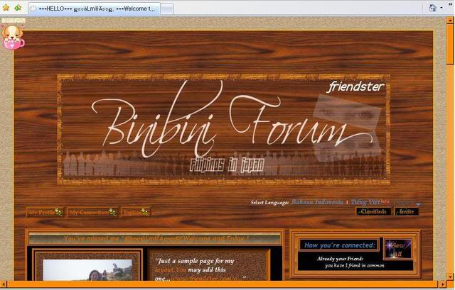 REQUESTED LAYOUTS (MAY 7,2008) Binibini