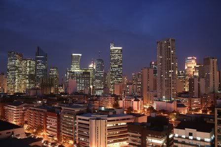 View of Partial Cities Inside Metro Manila Makaticity1