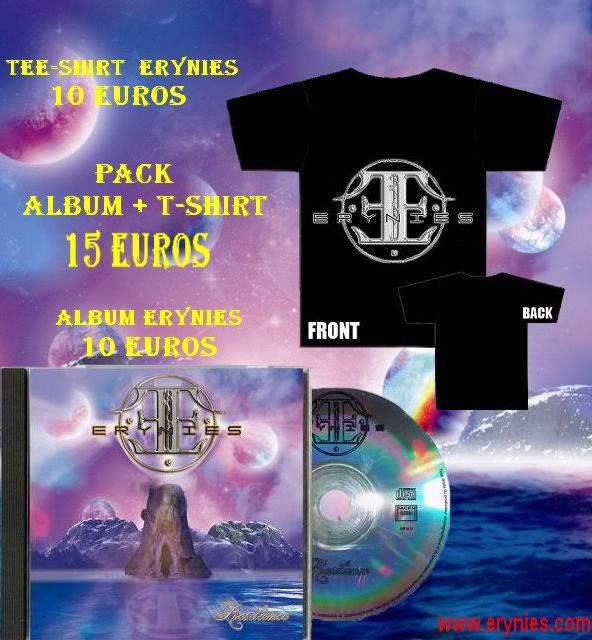 Album tee-shirt et pack Shop