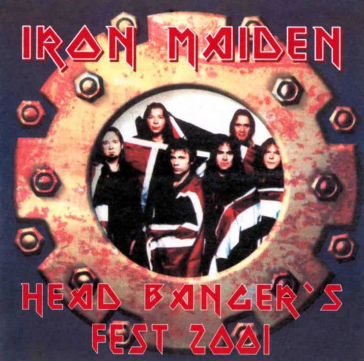 Reepost: Iron Maiden Mexico 2001 head banger\'s fest 2001 foro sol Front-6