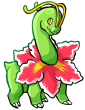 Mini Pokemon 154-meganium