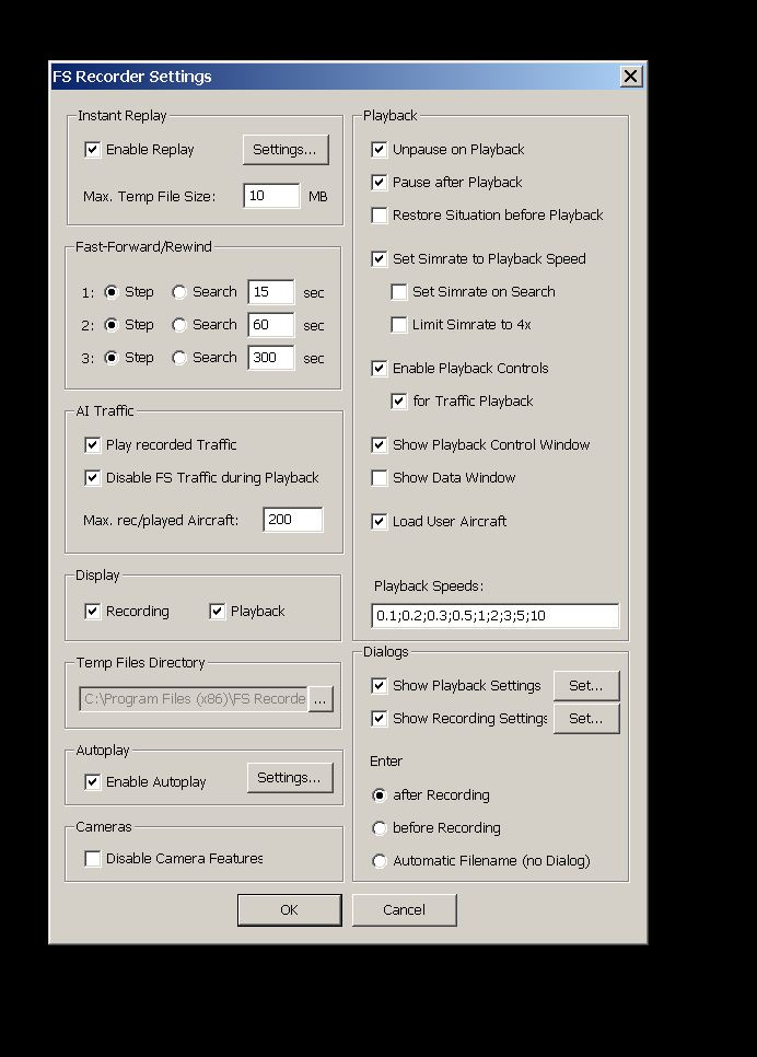 allez faut s'y mettre a FSRecorder 2.17 Alpha FSR2