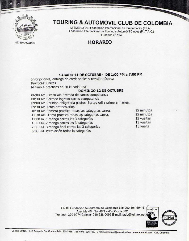 COPA BATERIAS MAC Y MOTUL CAVASA 11 Y 12 DE OCTUBRE  Y RALLYRAID COLOMBIA - Pgina 2 2-5