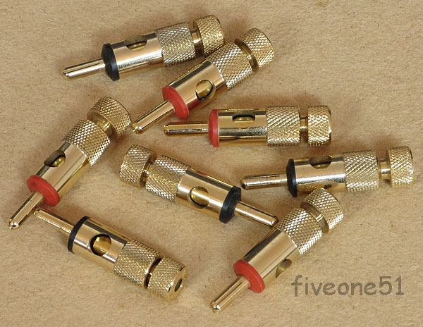 Michell Audio banana plugs (Used) SOLD 40b950d0