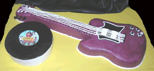 camp rock cake..................sale CampRockGuitar