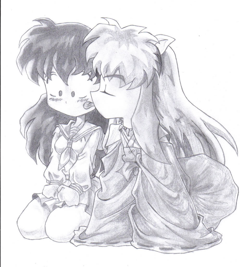 Fan Arts D1bujos echos xr t1 Inuyasha