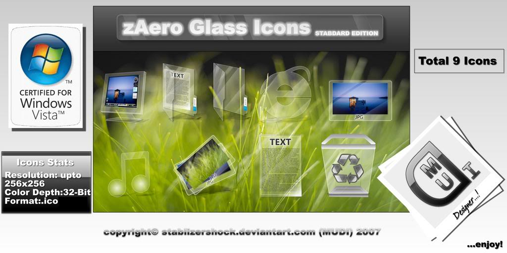 Icon cực đẹp ZAeroGlassIcons