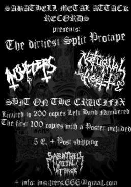 Nuevo Split tape w/ INSULTERS & NOCTURNAL HELL Flyer2