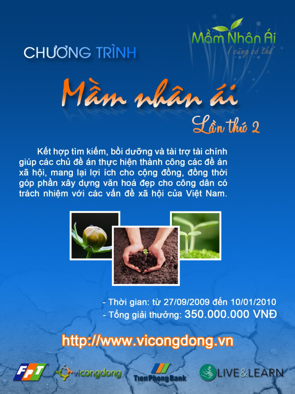 Sinh viên Nông Lâm thi dự án  cộng đồng thì sao nhỉ? Poster