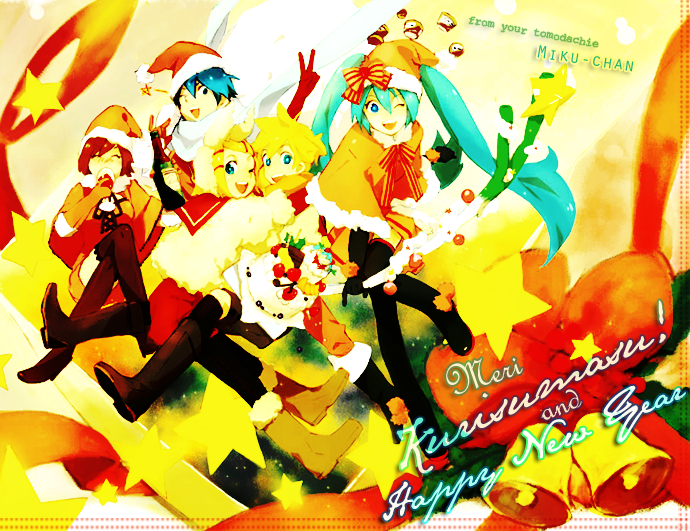 Ảnh vocaloid  Merrikurisumasuandhappinewyearu_MTc