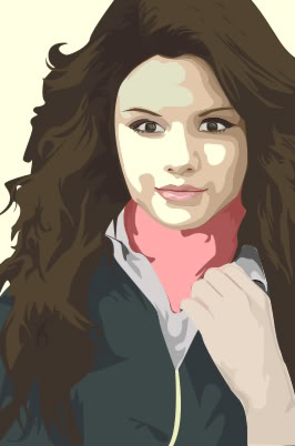 Vector Art Selena-Gomez-1