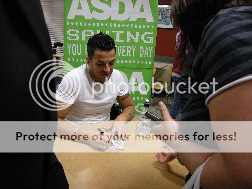 I met Peter Andre DSCN0397